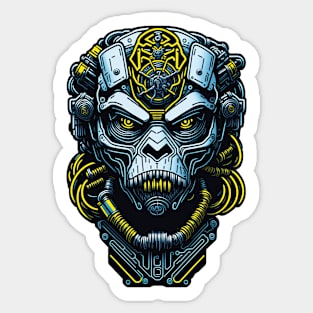 Techno Apes Sticker